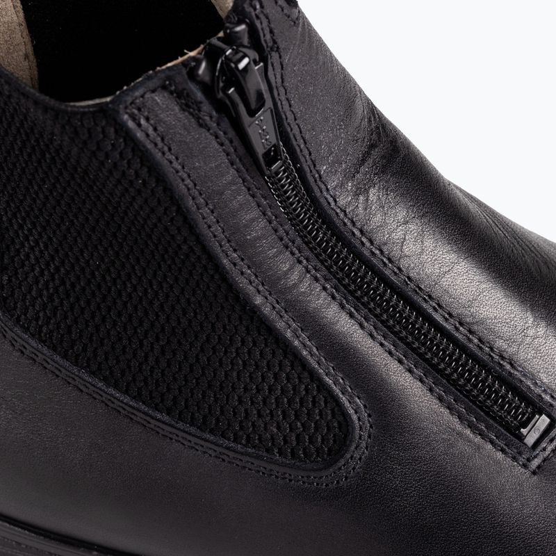 Parlanti Caviglia Z1/L Stivali da equitazione in pelle di vitello nero 7