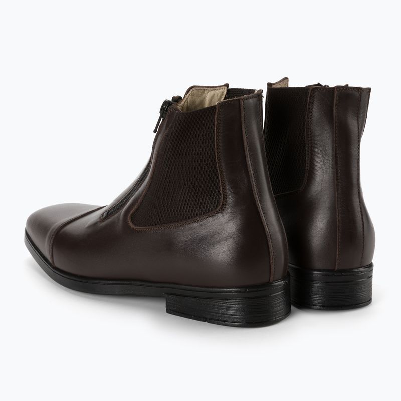 Parlanti Ankle Boots Z1/L Stivali da equitazione in pelle di vitello marrone 3