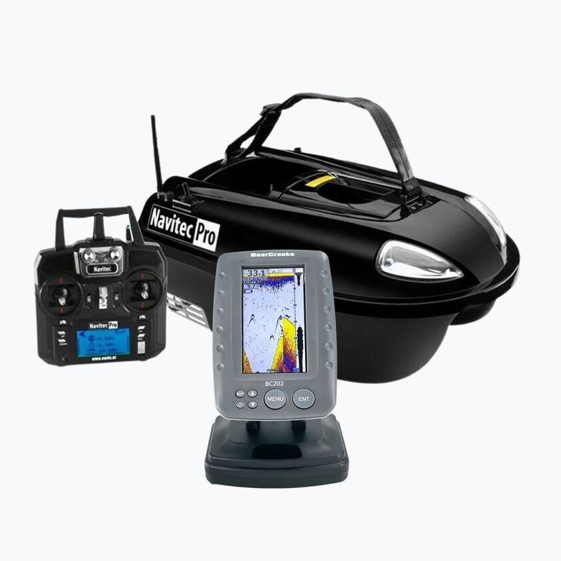 BearCreeks Navitec Pro GPS-Autopilota-Sistema Ecoscandaglio barca BC202 nero BC.V2.PRO.20