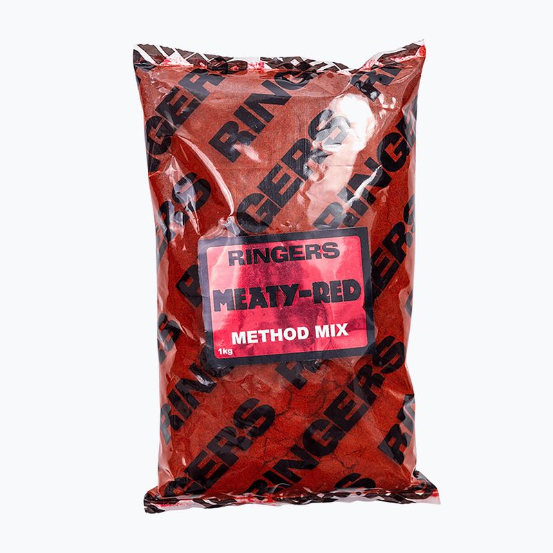 Esca di terra per il metodo Ringers Meaty Red 1 kg