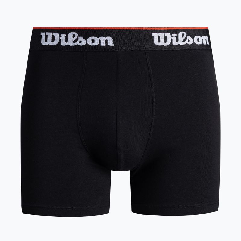 Wilson boxer 2-Pack uomo nero, grigio W875H-270M 2