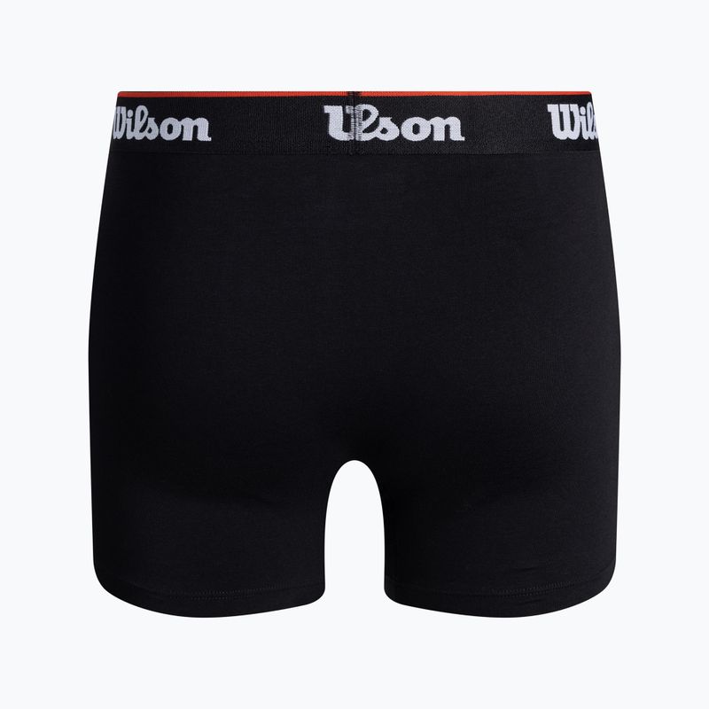 Wilson boxer 2-Pack uomo nero, grigio W875H-270M 5