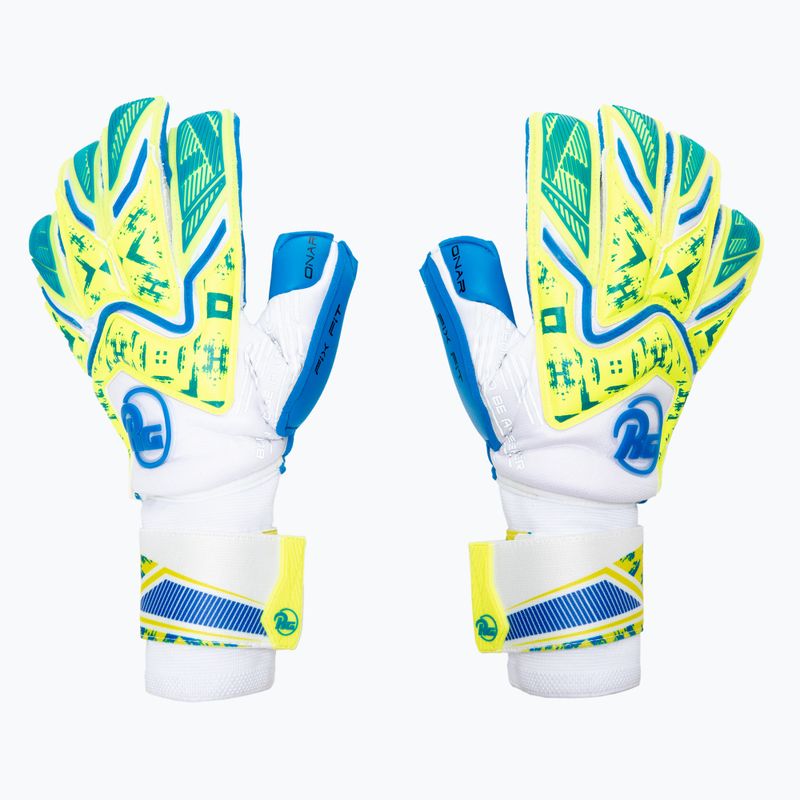 Guanti da portiere RG Onar bianco/giallo