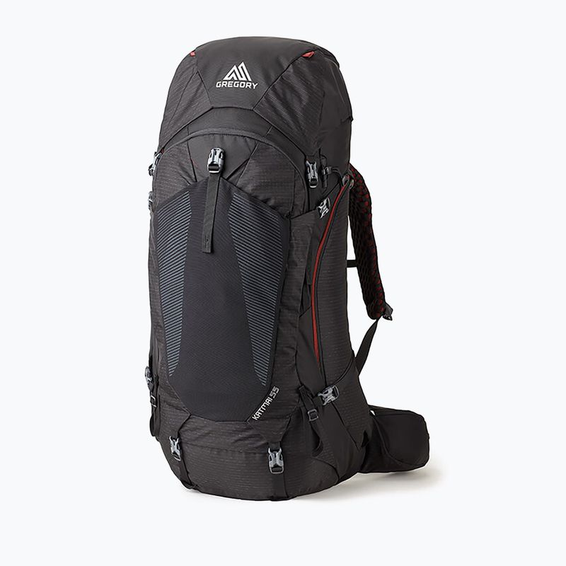 Gregory Katmai 55 l S-M zaino da trekking da uomo nero vulcanico 5