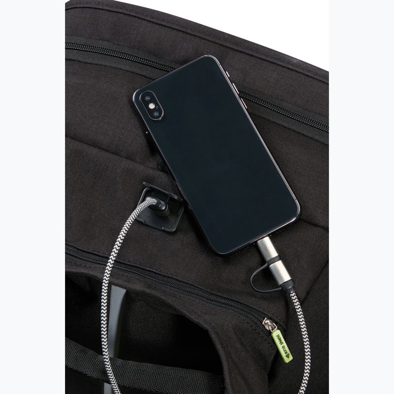 Samsonite Securipack 30 l zaino da città nero acciaio 8