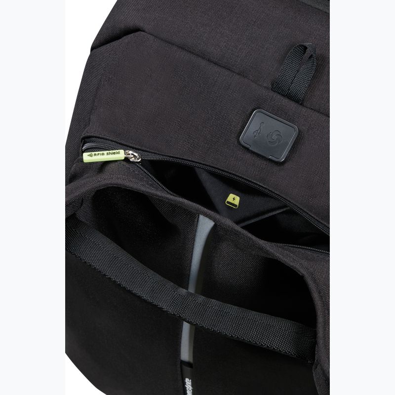 Samsonite Securipack 30 l zaino da città nero acciaio 9