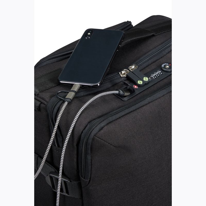 Samsonite Securipack Valigia da viaggio 39 l acciaio nero 12