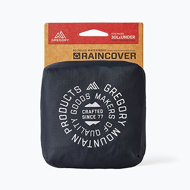 Gregory Raincover 30 l nero lava copertura dello zaino 4