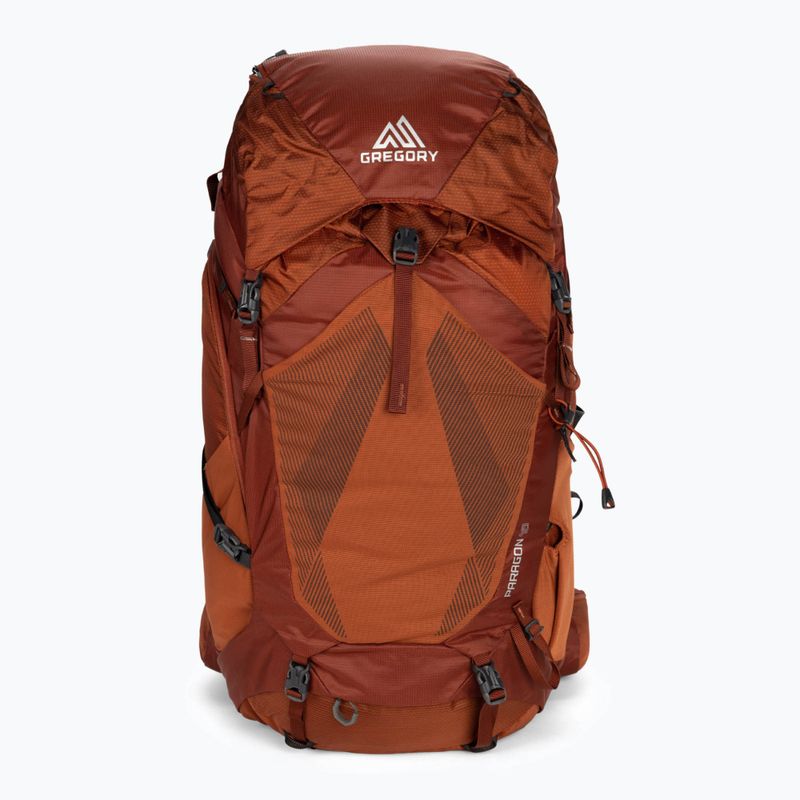 Zaino da trekking da uomo Gregory Paragon 48 l M-L arancione ferroso