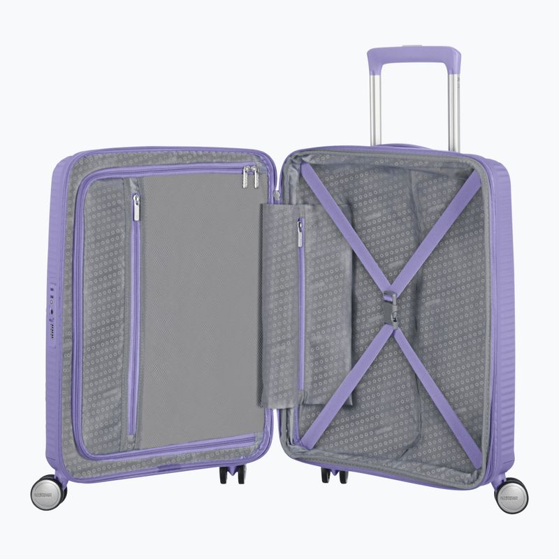 Valigia da viaggio American Tourister Soundbox 41 l lavanda 5