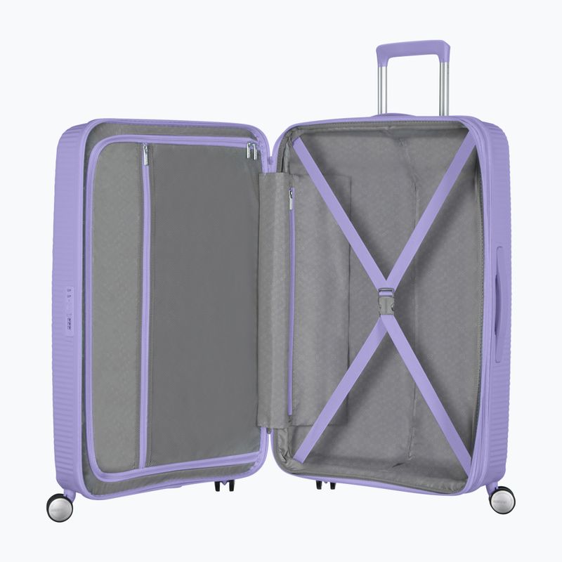 Valigia da viaggio American Tourister Soundbox 110 l lavanda 4