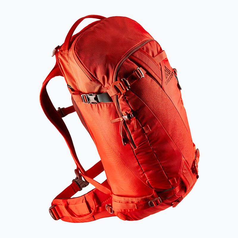 Gregory Targhee zaino da paracadutismo da uomo 32 l L rosso lava 3