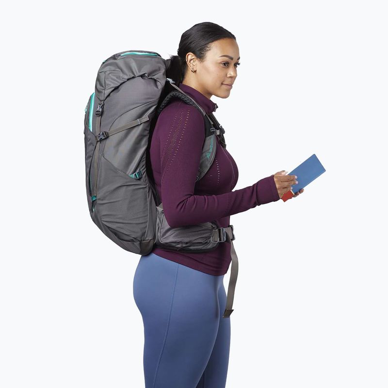 Zaino da trekking da donna Gregory Jade 38 l mist grey 5