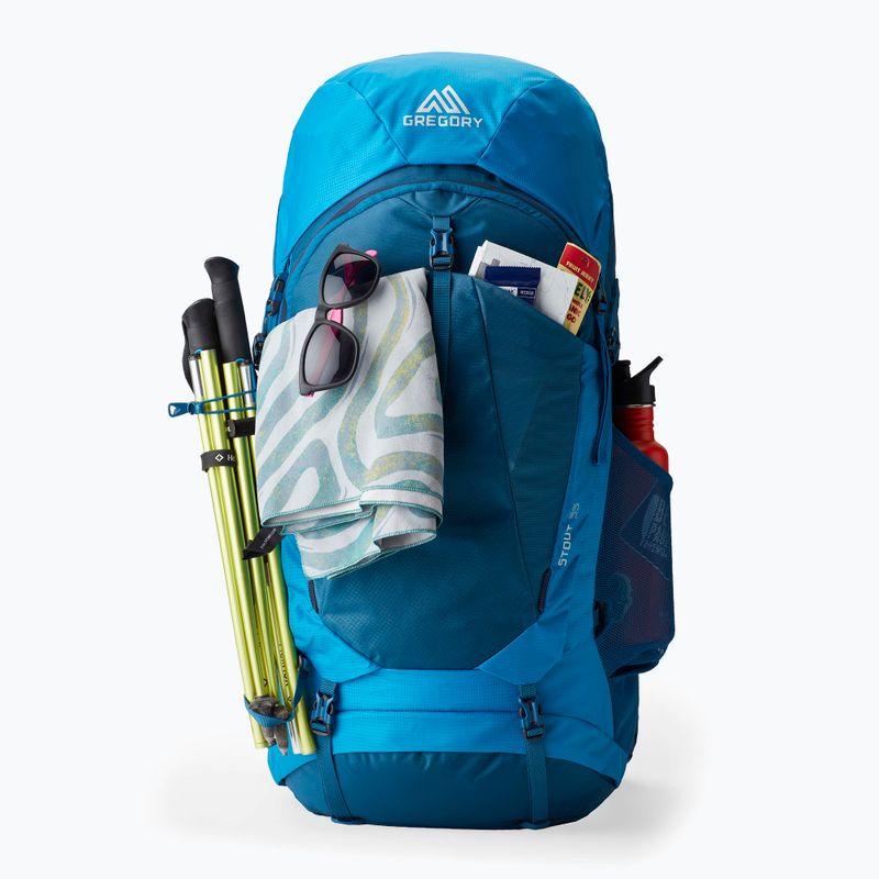 Zaino da trekking Gregory Stout 55 l compass blu da uomo 3