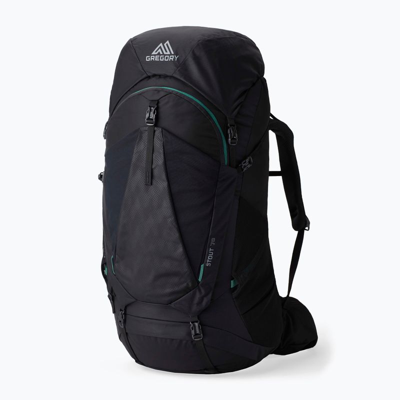 Zaino da trekking Gregory Stout 70 l nero foresta da uomo