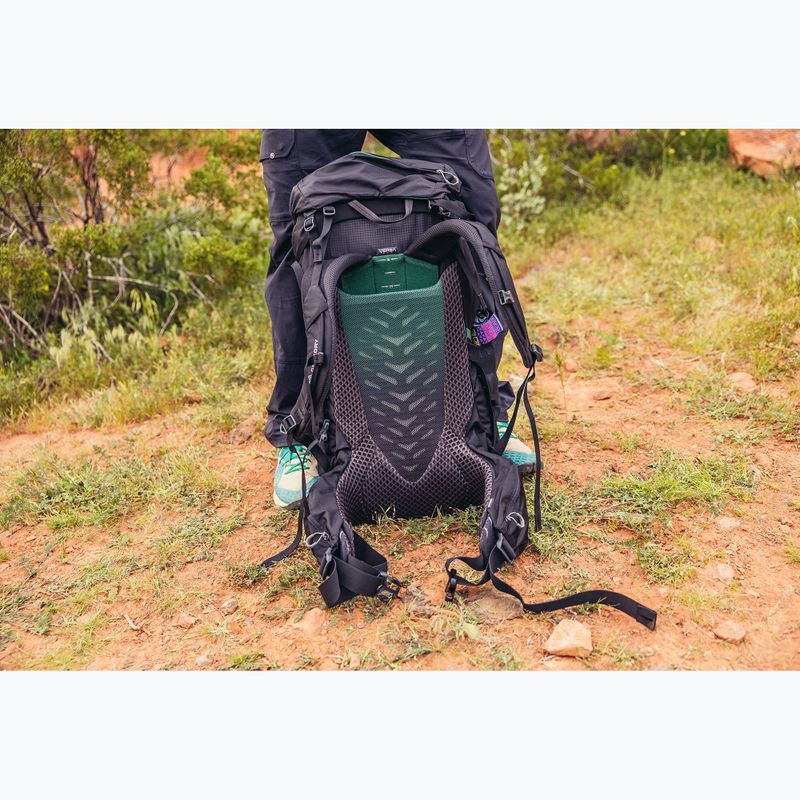 Zaino da trekking Gregory Stout 70 l nero foresta da uomo 5