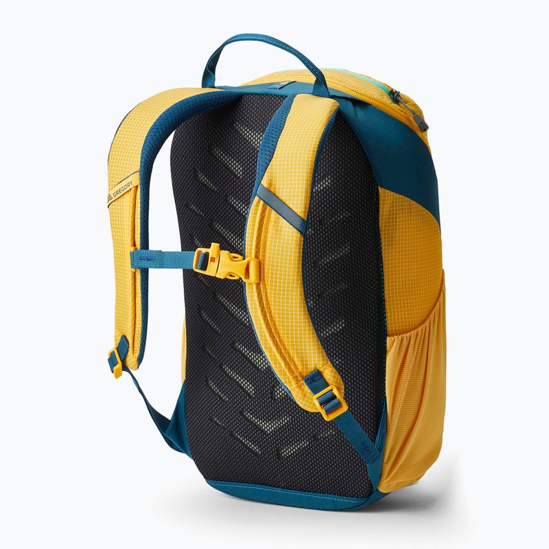 Zaino da trekking per bambini Gregory Wander 12 l giallo acqua 2