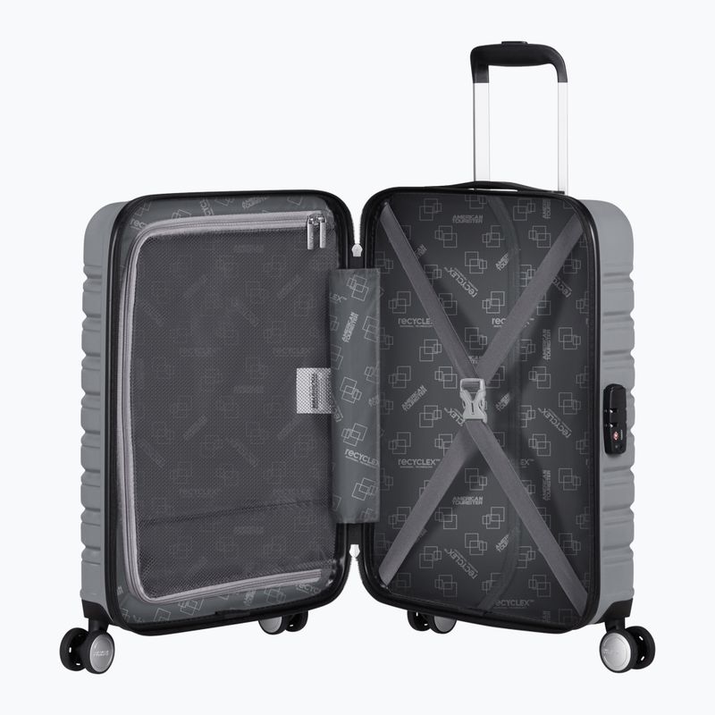 Trolley American Tourister Flashline Spinner 34 l sky silver 4