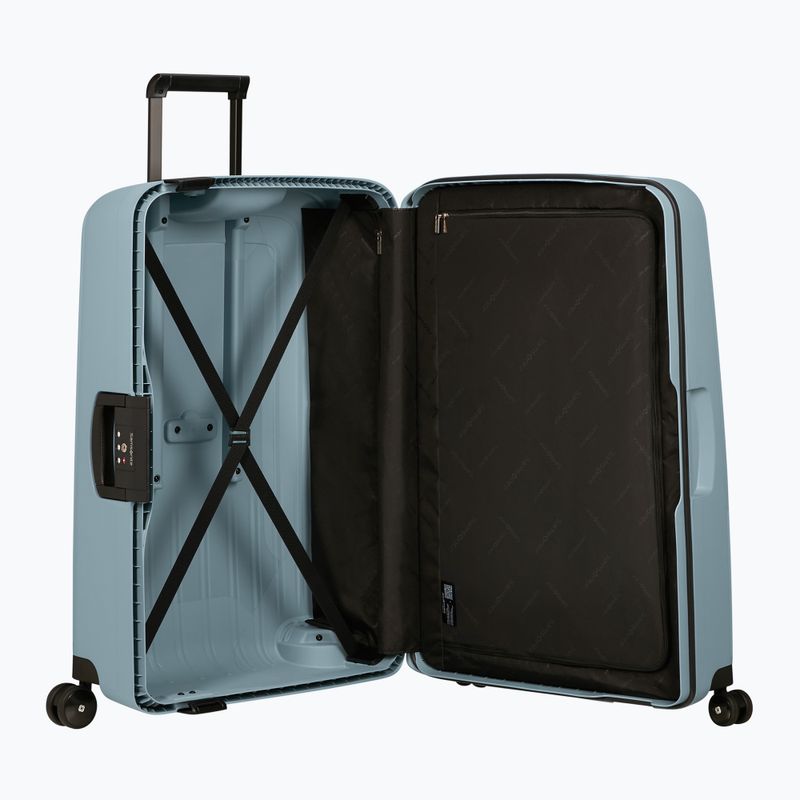 Samsonite S'cure Spinner 102 l custodia da viaggio blu ghiaccio 7