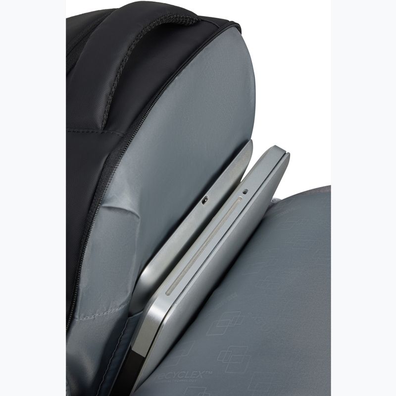 American Tourister Lapt Zaino 15,6" LMTD 24 l nero/lime 6