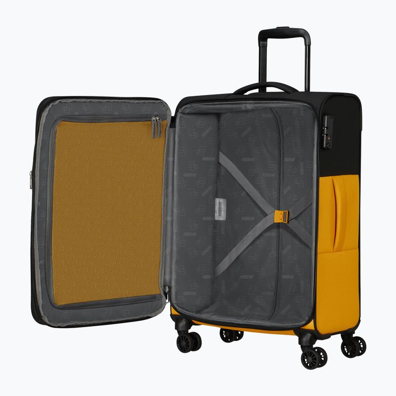 Valigia American Tourister Daring Dash 117 l nero/giallo 6