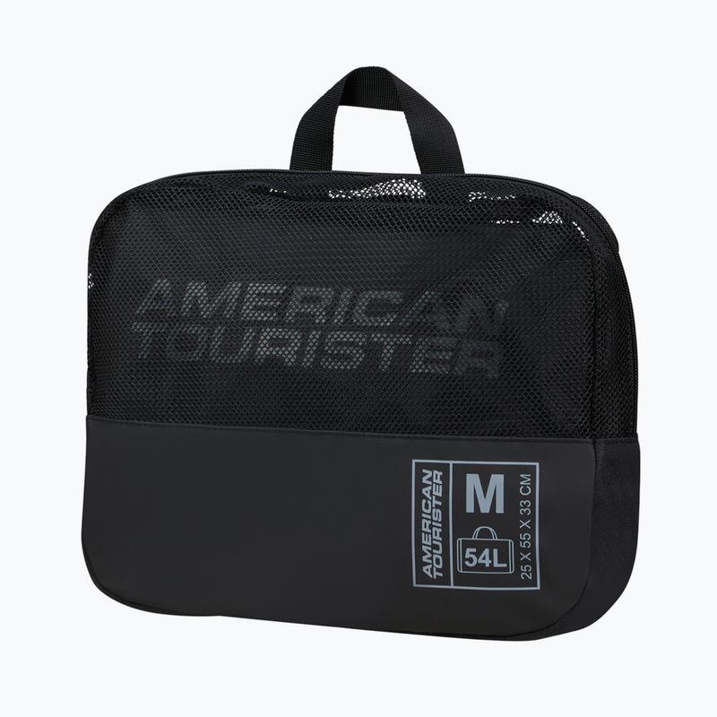 American Tourister Duffle M 54 l borsa da viaggio nera 4