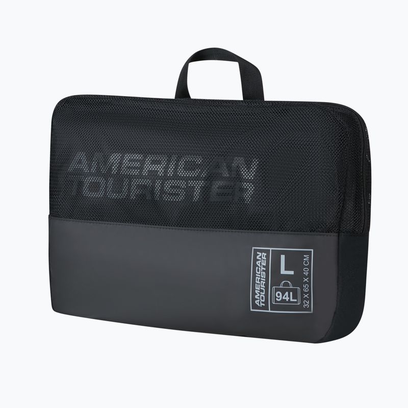 American Tourister Duffle L 94 l borsa da viaggio nera 10