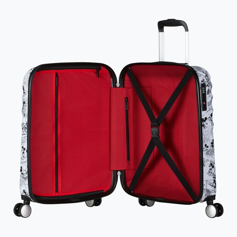 Valigia da viaggio American Tourister Disney Wavebreaker 36 l minnie comics white 6