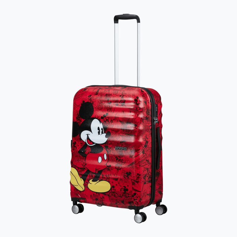 Valigia da viaggio American Tourister Disney Wavebreaker 64 l mickey comics red 5