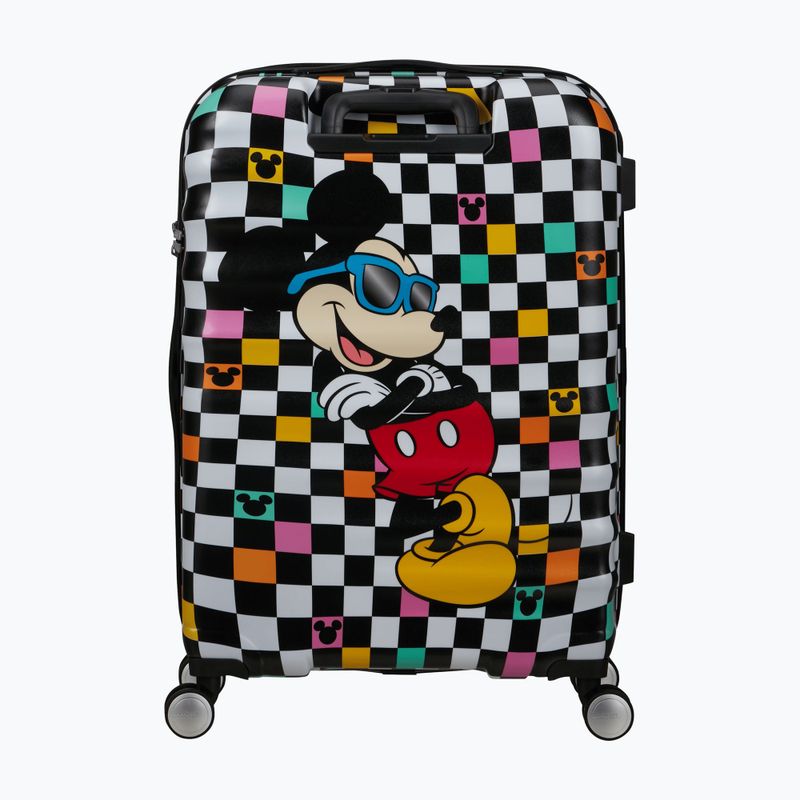 Valigia da viaggio American Tourister Disney Wavebreaker 64 l mickey check 2