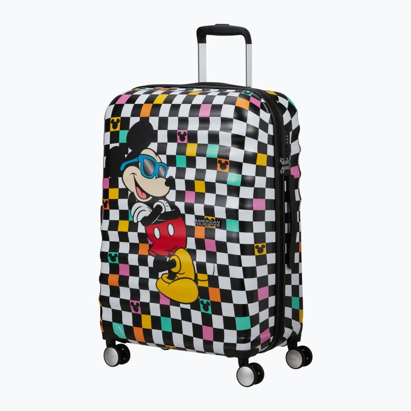Valigia da viaggio American Tourister Disney Wavebreaker 64 l mickey check 4