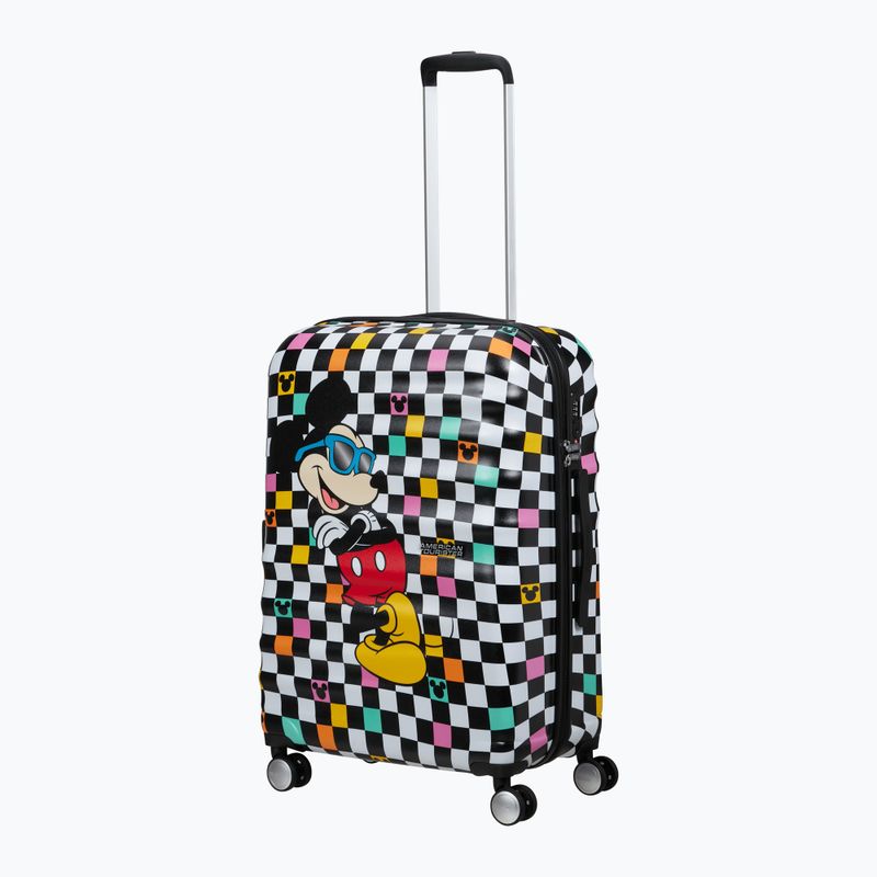 Valigia da viaggio American Tourister Disney Wavebreaker 64 l mickey check 5