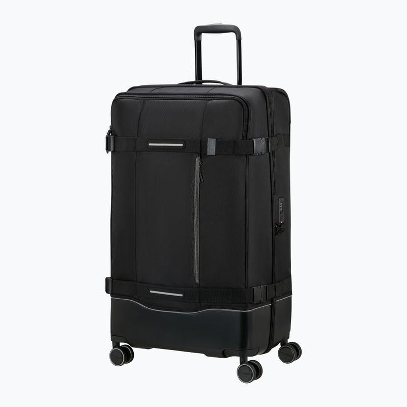 American Tourister Urban Truck Cabin Spinner L 106 l valigia da viaggio nero asfalto 4