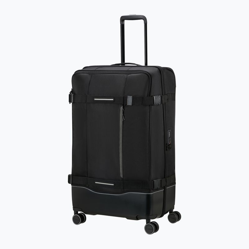American Tourister Urban Truck Cabin Spinner L 106 l valigia da viaggio nero asfalto 6