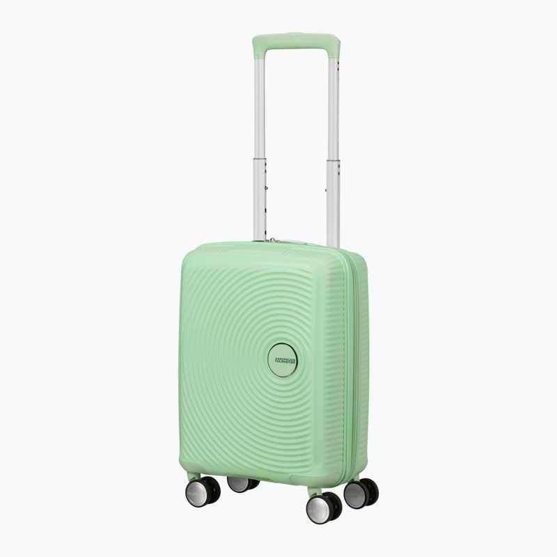 Valigia da viaggio American Tourister Soundbox Mini 22 l verde pastello 5