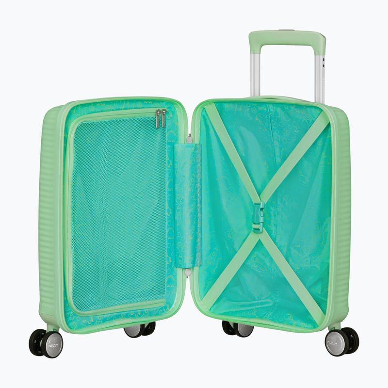 Valigia da viaggio American Tourister Soundbox Mini 22 l verde pastello 6