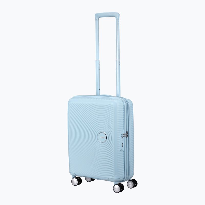 Valigia da viaggio American Tourister Soundbox 41 l blu pastello 5