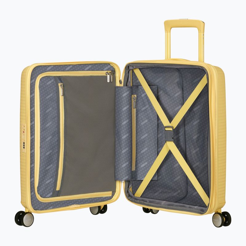 Valigia da viaggio American Tourister Soundbox 41 l giallo pastello 6