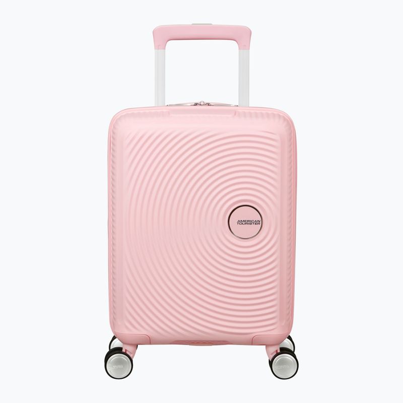 Valigia da viaggio American Tourister Soundbox Mini 22 l rosa pastello