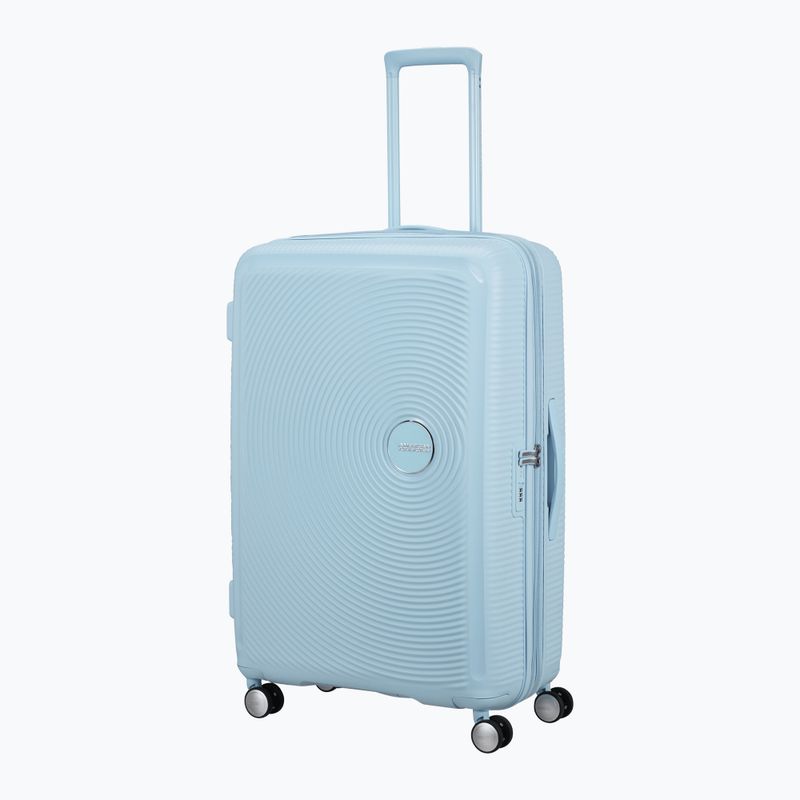Valigia da viaggio American Tourister Soundbox 110 l blu pastello 5