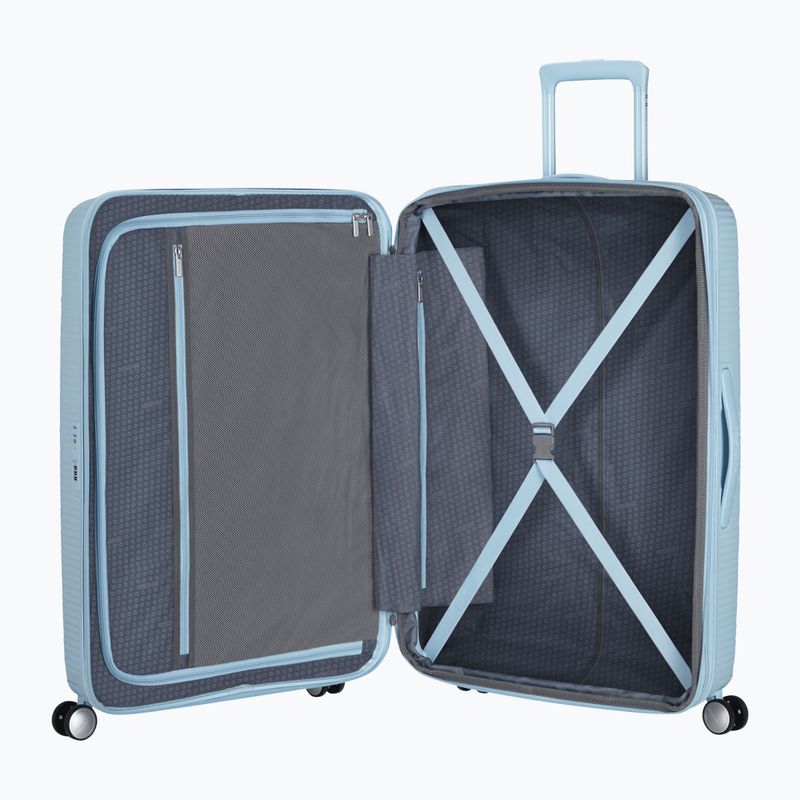 Valigia da viaggio American Tourister Soundbox 110 l blu pastello 6