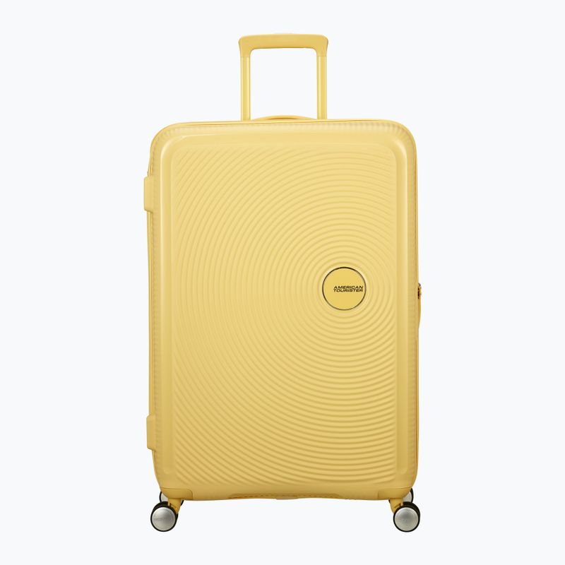 Valigia da viaggio American Tourister Soundbox 110 l giallo pastello