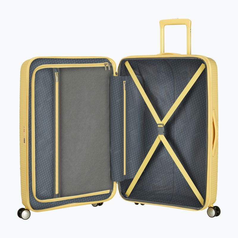 Valigia da viaggio American Tourister Soundbox 110 l giallo pastello 5