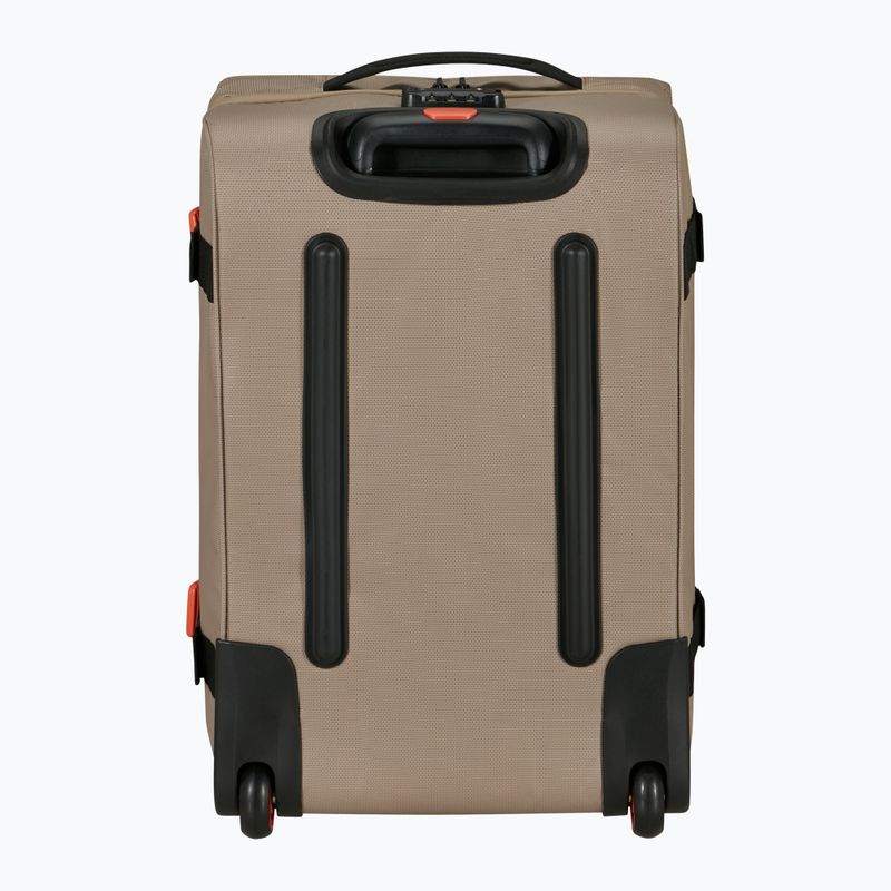 American Tourister Urban Track Duffle con ruote 55 l beige / arancione 2
