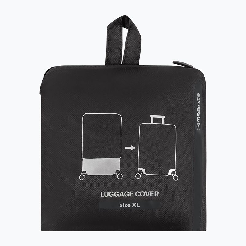 Copertura per valigia Samsonite Revolution black 2