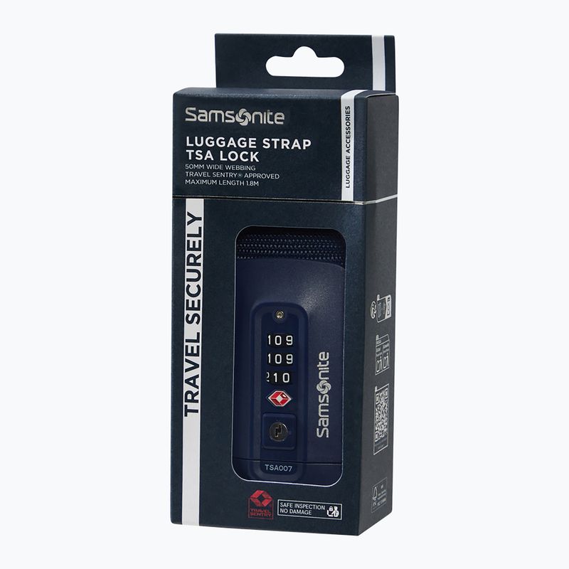 Cinghia di fissaggio per valigia Samsonite Revolution midnight blue 3