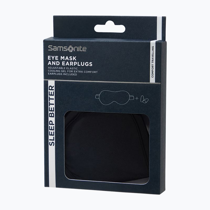 Zestaw Samsonite Eye Mask + Earplugs black 3