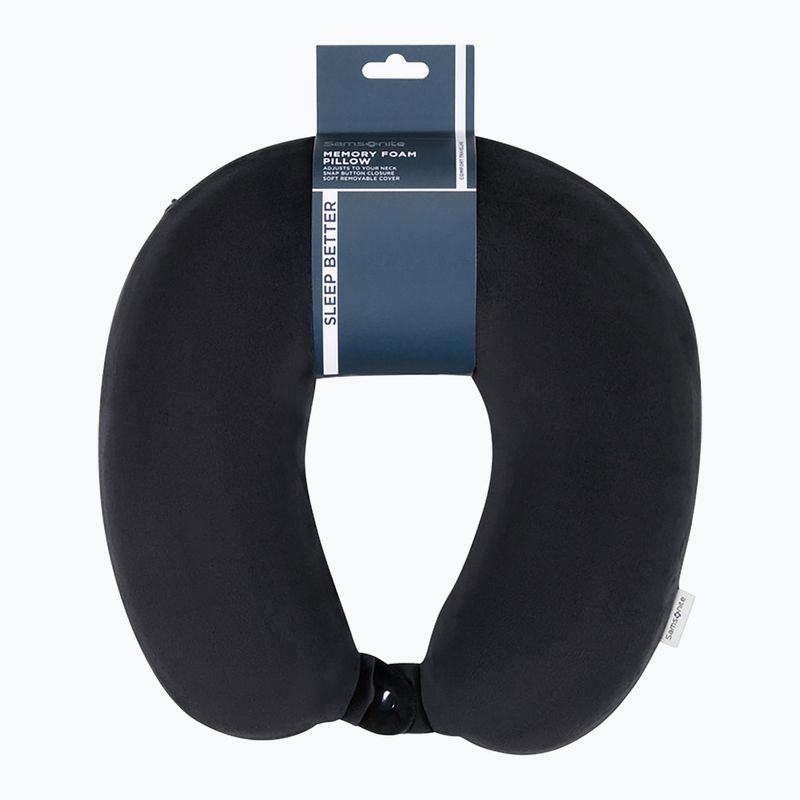 Cuscino black Samsonite Memory Foam black 3