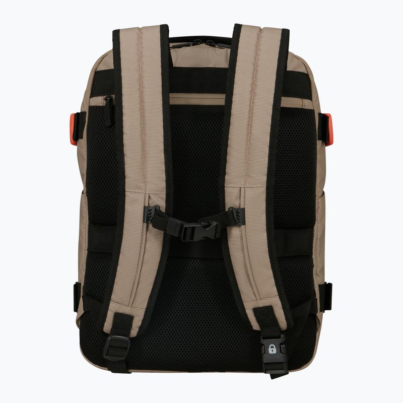 American Tourister Urban Track Laptop BP rivestito 15,6" 29 l zaino beige / arancione 2