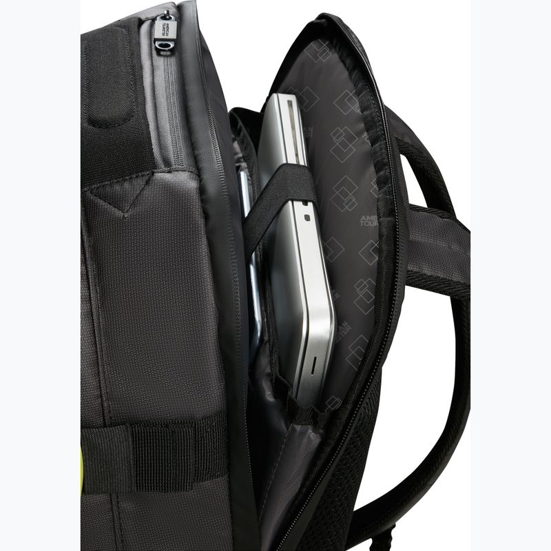 Zaino American Tourister Urban Track Laptop BP Coated 15,6" 29 l nero / lime 6